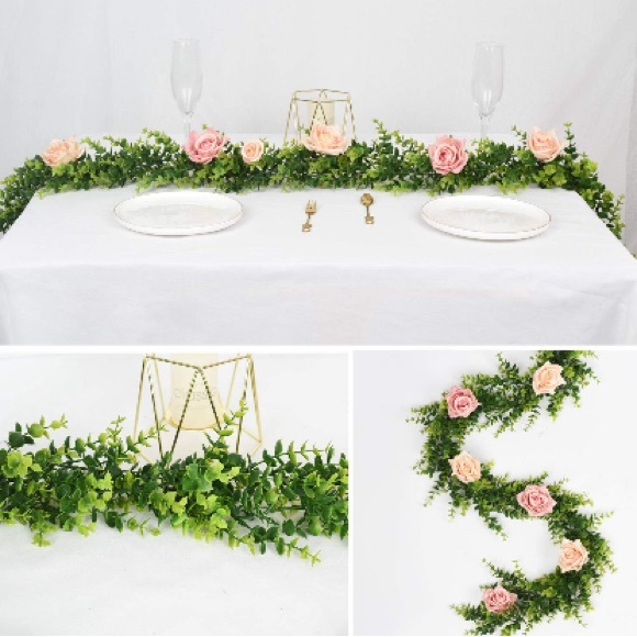 AMAZON Faux Eucalyptus Garlands - 185 ft. - Picture 3 of 6